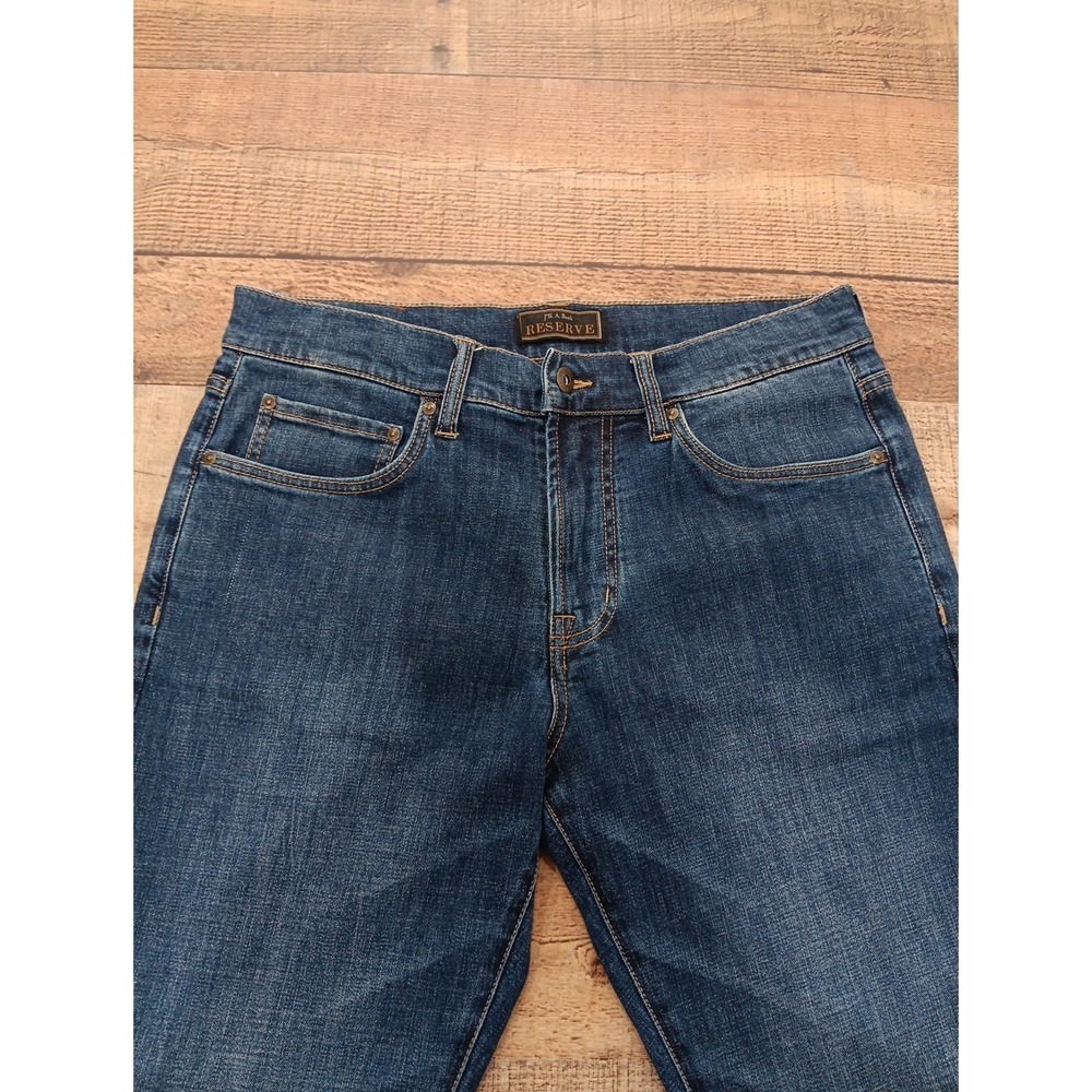Jos A Bank Reserve Jeans Mens 32 Traditional Fit‎ Straight Leg 2520